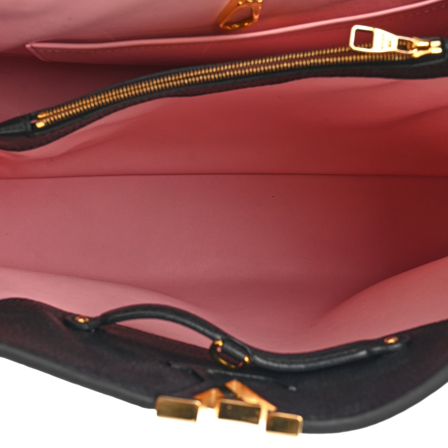 Louis Vuitton Taurillon Flowers Capucines GM   Black 5 of 13