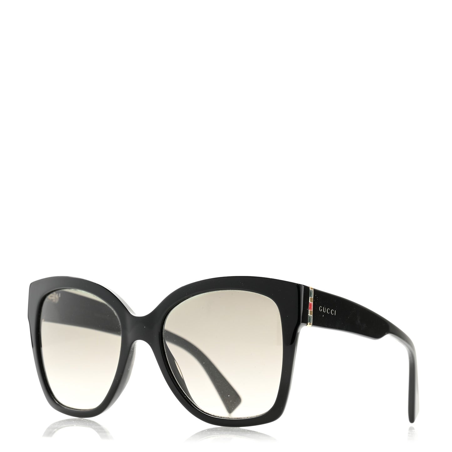 Acetate Square Frame Sunglasses GG0459S Black