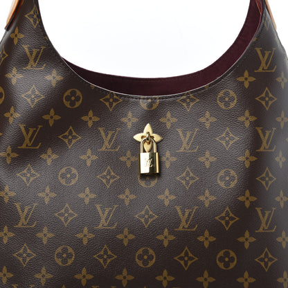 Louis Vuitton Monogram Flower Hobo Beige 9 of 9