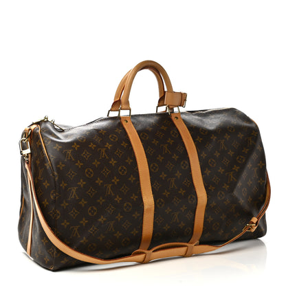 Louis Vuitton Monogram Keepall Bandouliere 55 3 of 13