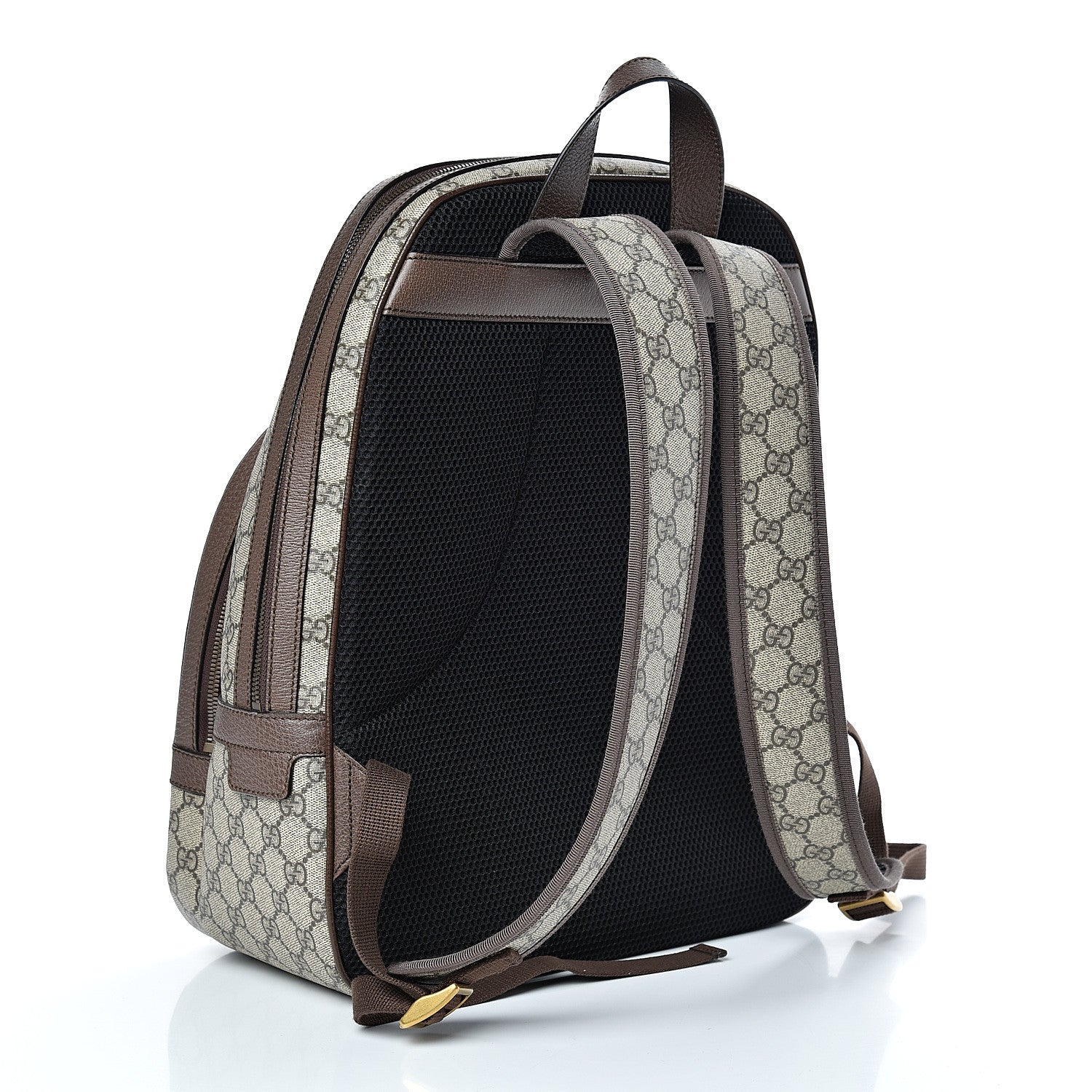 Gucci GG Supreme Monogram Medium Ophidia Day Backpack Brown 2 of 12