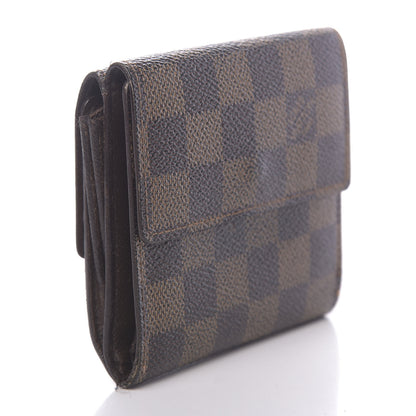 Louis Vuitton Damier Ebene Elise Wallet 3 of 11