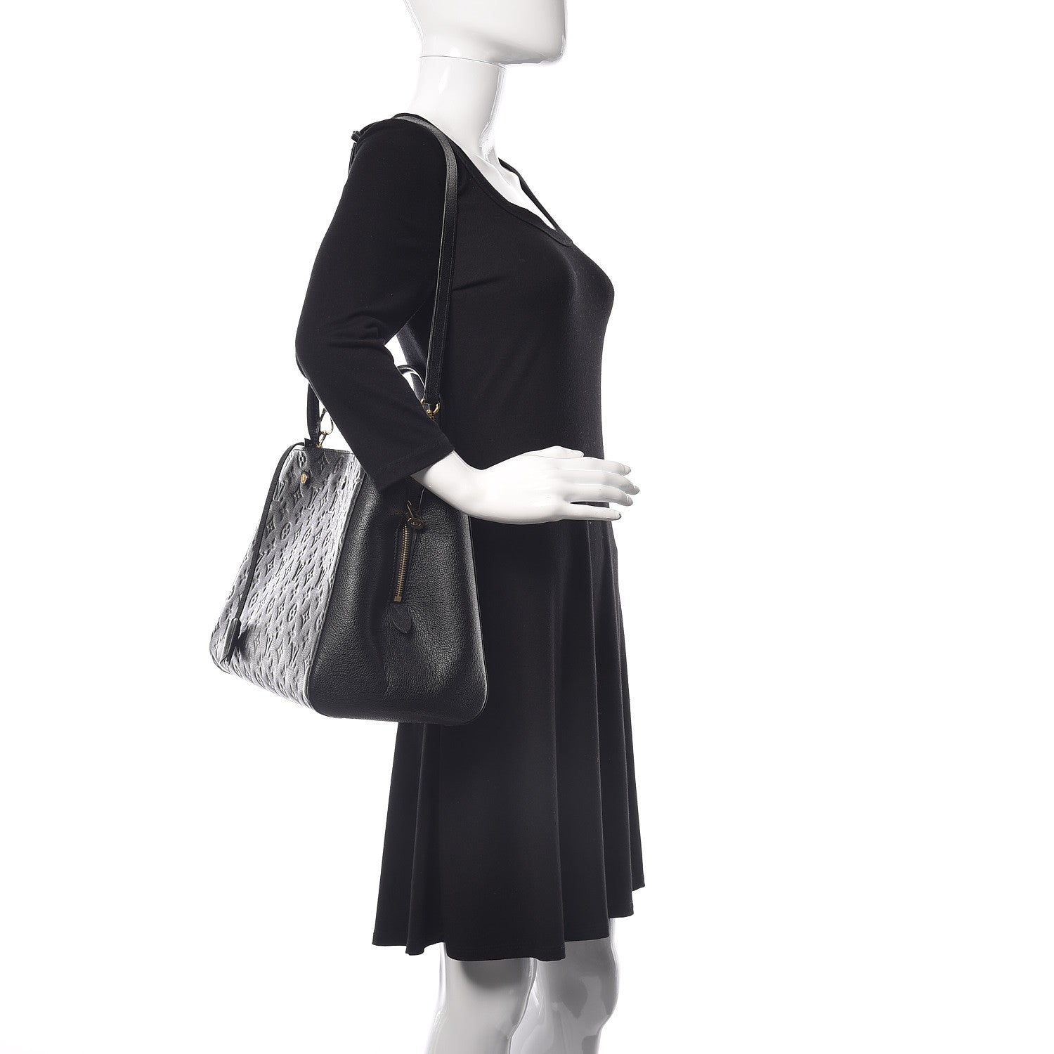 Louis Vuitton Empreinte Montaigne GM Black 2 of 11