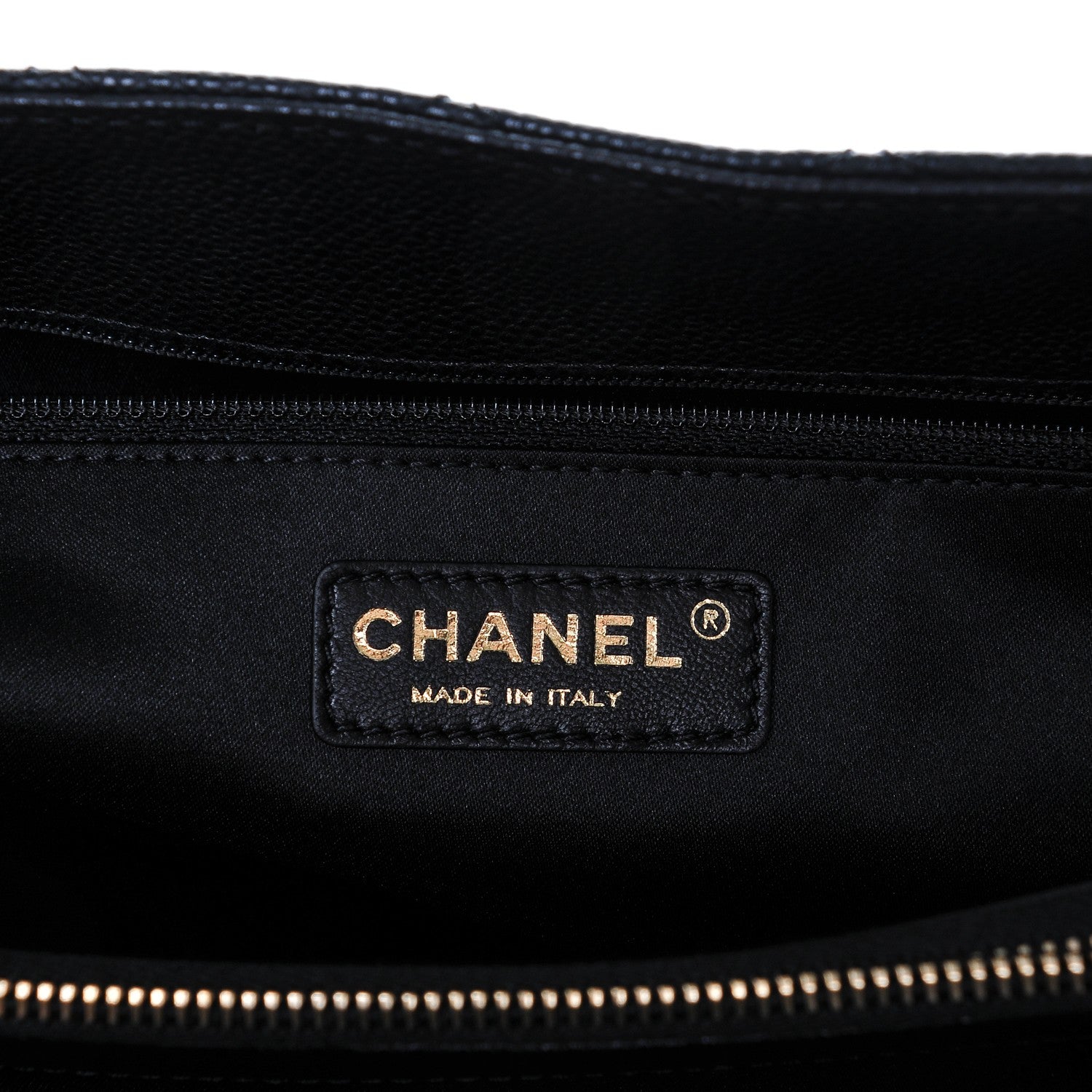 Chanel Caviar Quilted Grand Shopping Tote GST Black 6 of 7