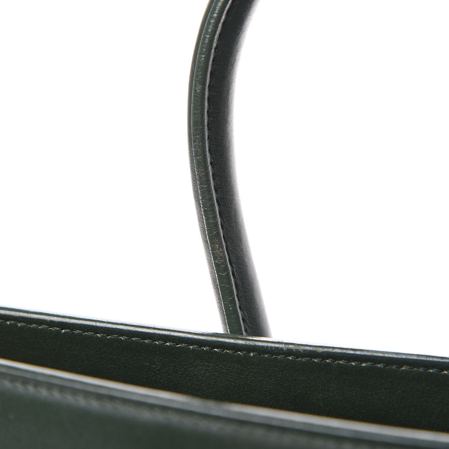 Saint Laurent Calfskin Small Sac De Jour Dark Green 17 of 17