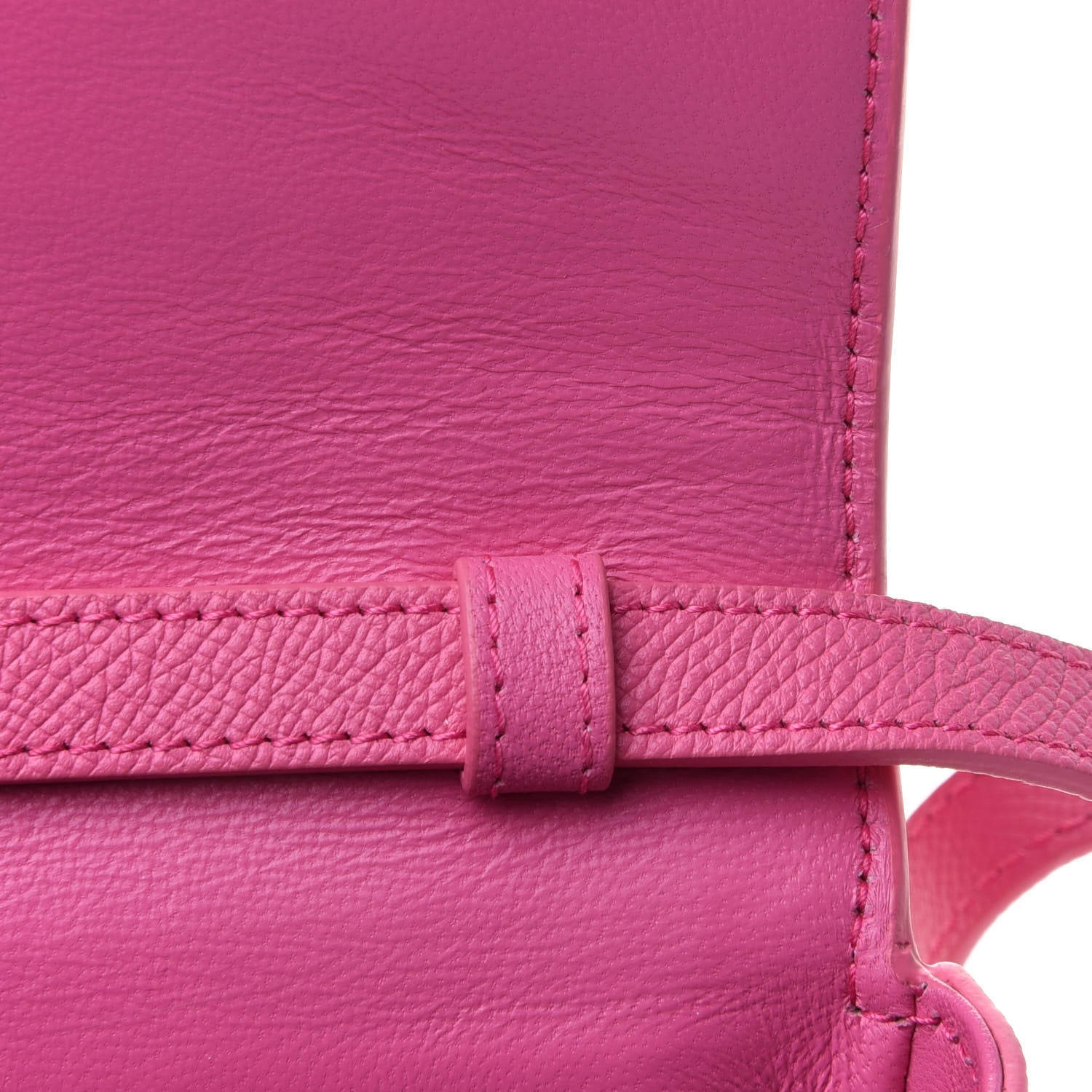 Balenciaga Signature Grained Calfskin Logo Print Ville Day Bag XS Rose Bubblegum Black 9 of 10