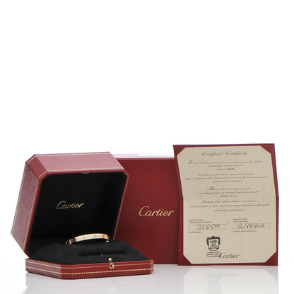 Cartier 18K Pink Gold LOVE Bracelet 16 5 of 5