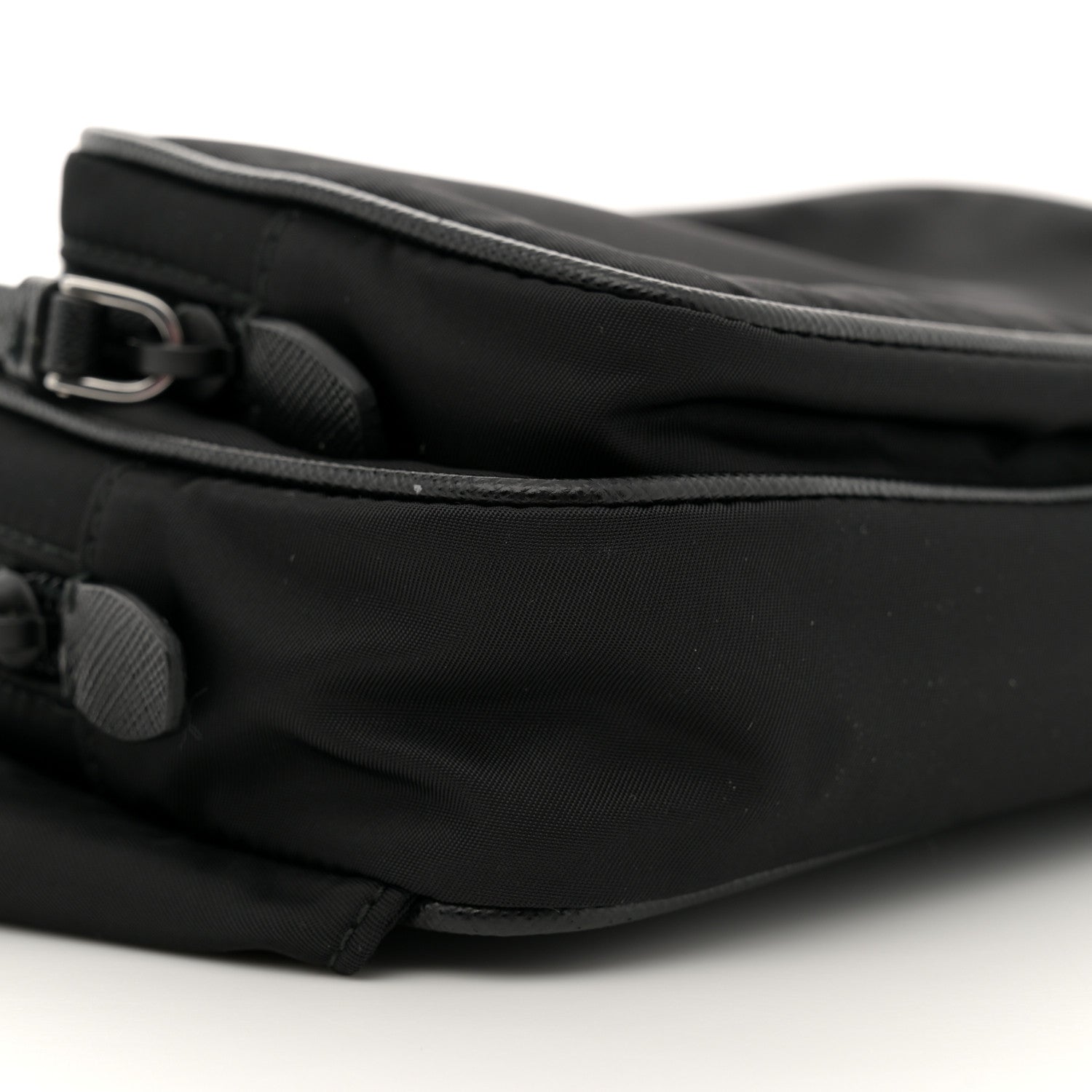Prada Re-Nylon Saffiano Belt Bag L Black 9 of 11