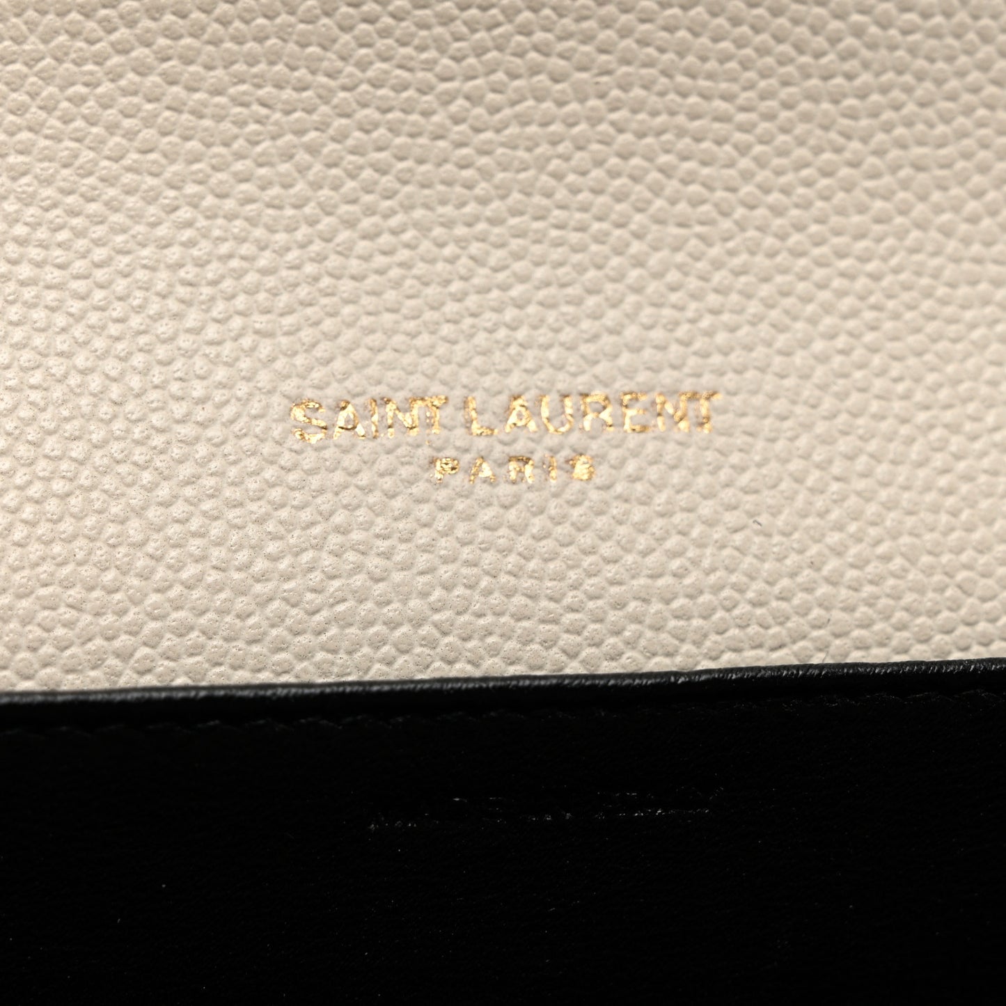 Grain De Poudre Monogram Uptown Chain Wallet Crema Soft