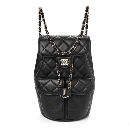 Chanel Caviar Quilted Pockets Backpack Black 1 of 8