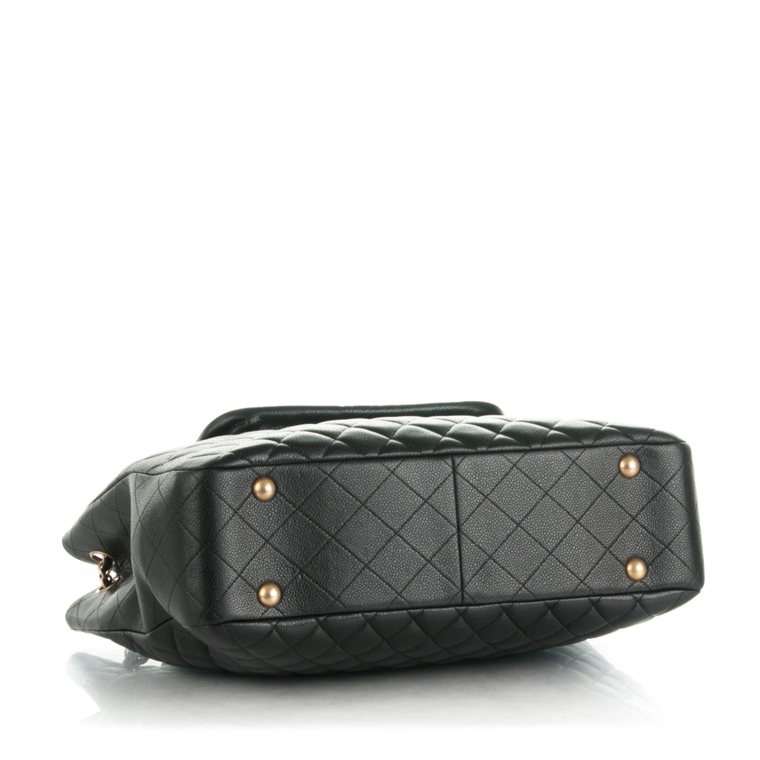 Chanel Caviar Quilted Flap Tote Black 4 of 8