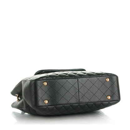 Chanel Caviar Quilted Flap Tote Black 4 of 8