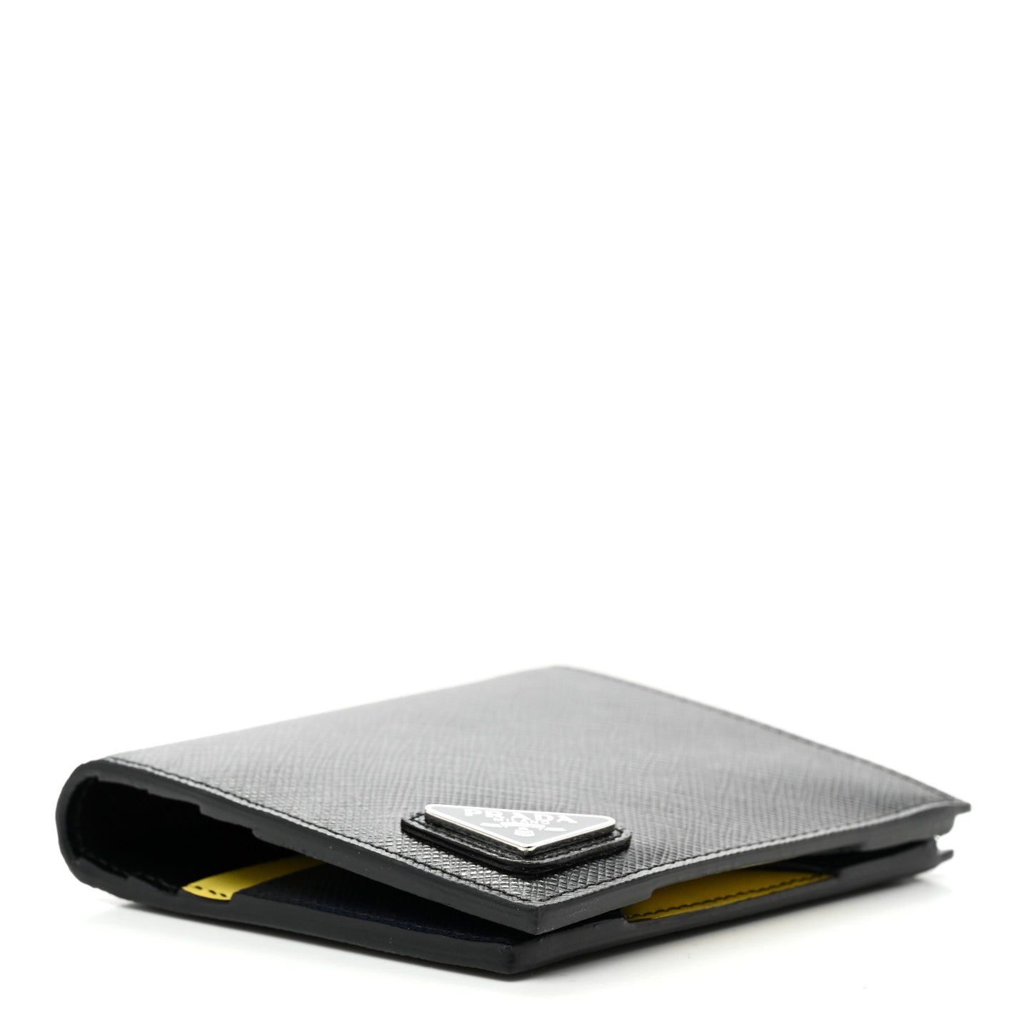 Saffiano Bi-Fold Wallet Black