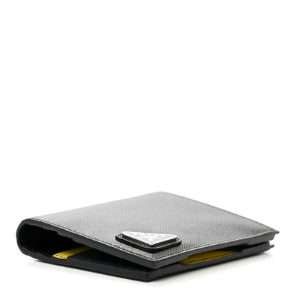 Prada Saffiano Bi-Fold Wallet Black 4 of 7