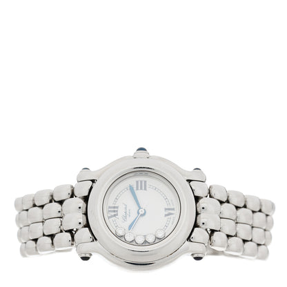 Chopard Stainless Steel 5 Diamond 26mm Happy Sport Quartz Watch 2 of 4