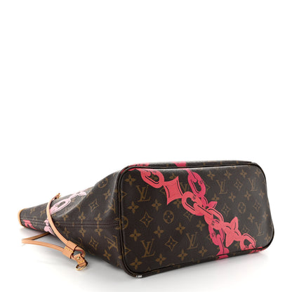 Louis Vuitton Monogram Bay Neverfull MM Rose Ballerine Poppy 5 of 11