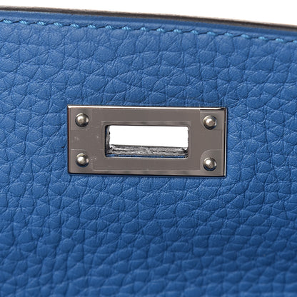Hermes Taurillon Clemence Kelly Ado Backpack 22 Mykonos 15 of 26