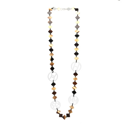 Hermes Buffalo Horn Lacquer Deva Necklace 3 of 5