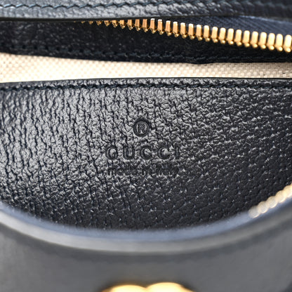 Gucci GG Supreme Monogram Textured Dollar Calfskin Web Small Ophidia GG Handbag Beige Blue 6 of 11