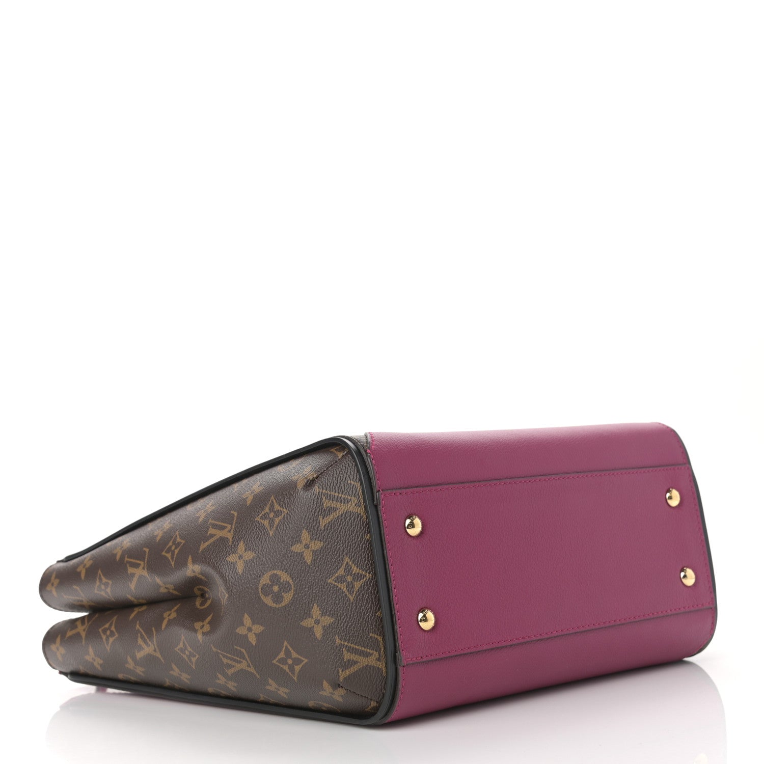 Louis Vuitton Calfskin Monogram Kimono Tote Grape 4 of 12