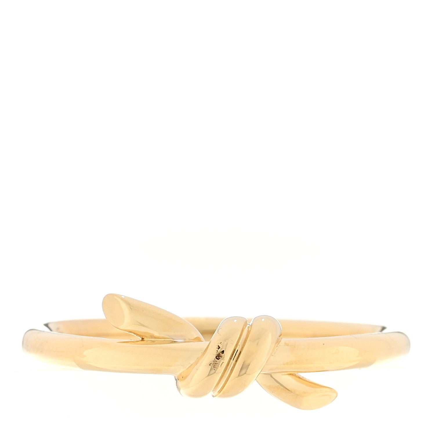 Tiffany 18K Yellow Gold Knot Ring 54 7 1 of 5