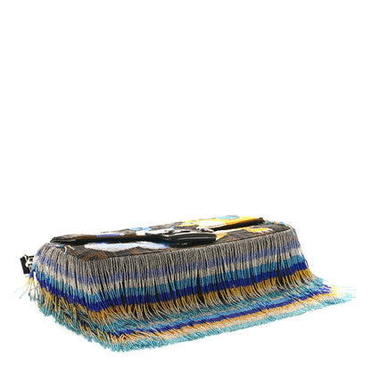Fendi X FRGMT X POKEMON Beaded FF Fringe Baguette Multicolor 4 of 9