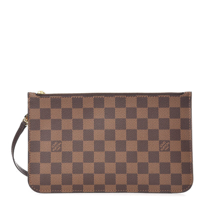 Louis Vuitton Damier Ebene Neverfull MM GM Pochette 1 of 8