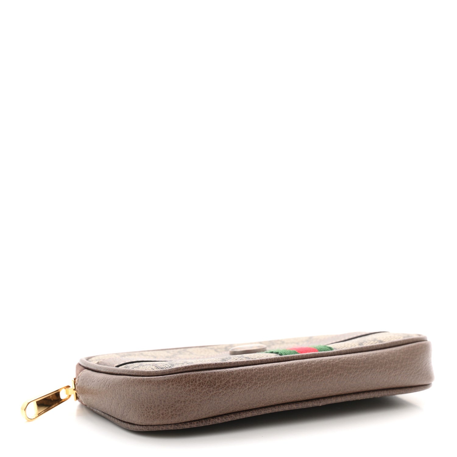 Gucci GG Supreme Monogram Ophidia Belted iPhone Case 95 38 Dark Brown 4 of 11
