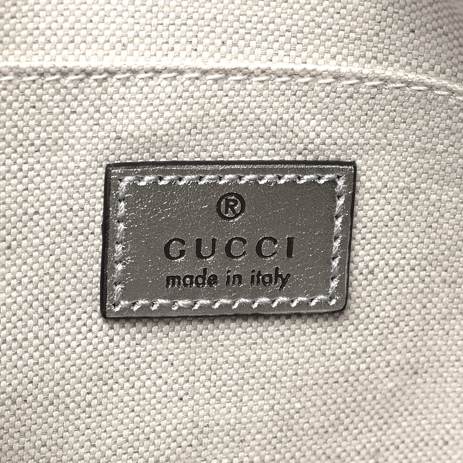 Gucci Metallic Sakai Be Green Calfskin Diagonal Stitched Small Blondie Shoulder Bag Silver 6 of 11