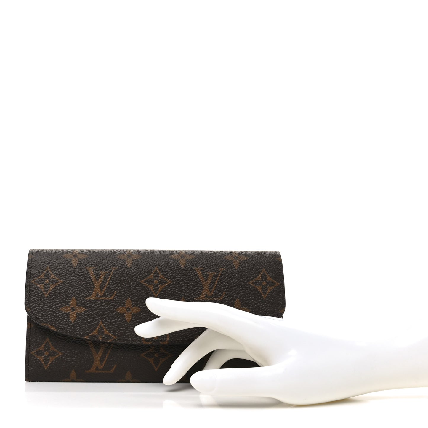 Monogram Emilie Wallet Rose Ballerine