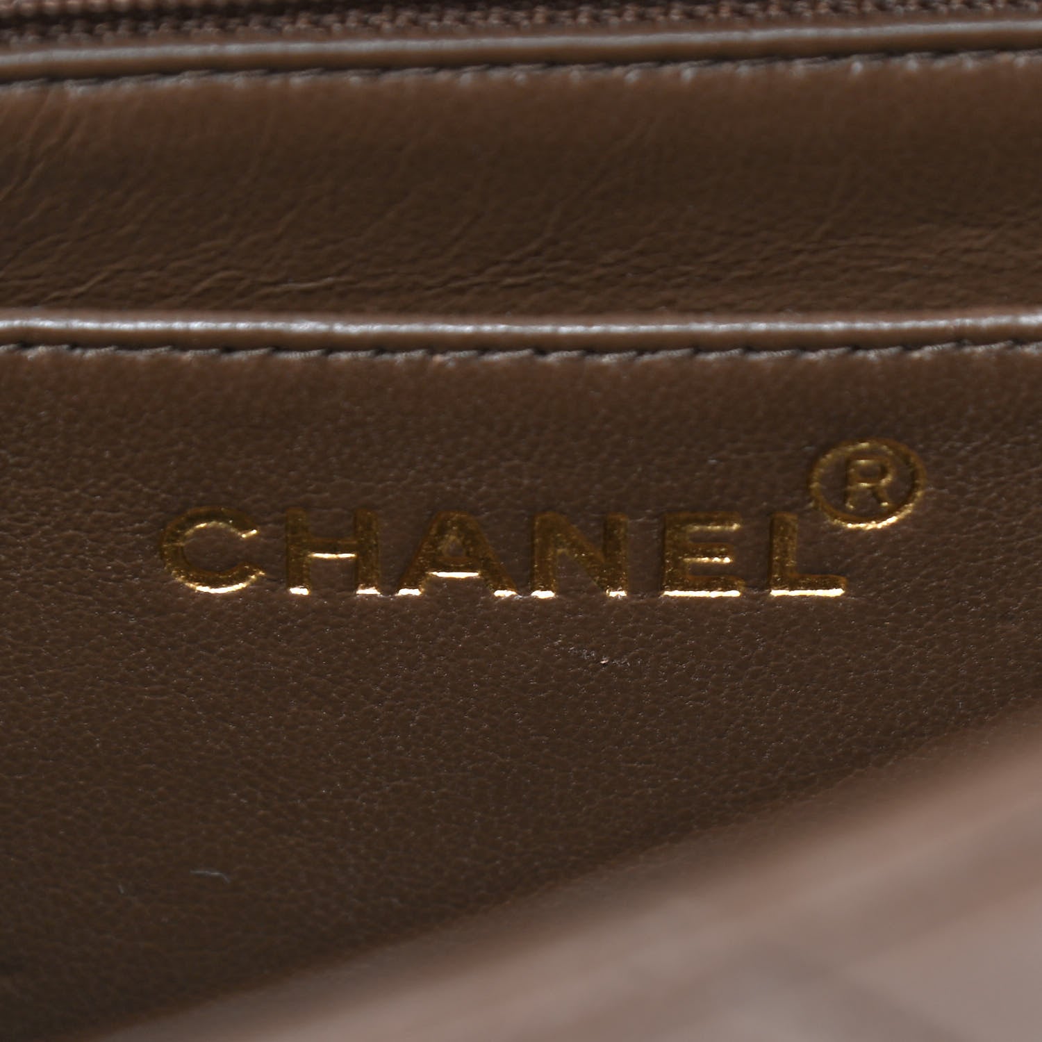 Chanel Lambskin Quilted Small Single Flap Brown 6 of 11