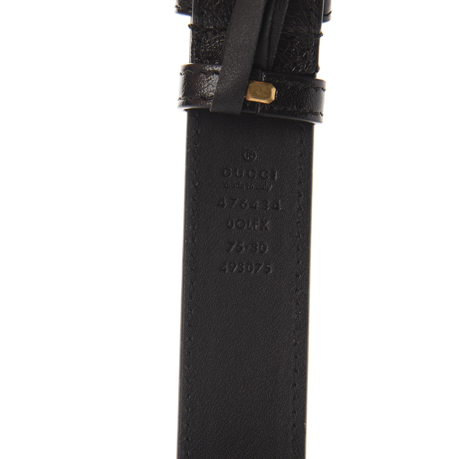 Gucci Azalea Calfskin Matelasse Diagonal Torchon GG Marmont Belt Bag 75 30 Black Romantic Cerise 8 of 12