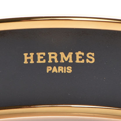 Hermes Enamel Printed Wide Tohu Bohu Bracelet 62 Turquoise 4 of 5