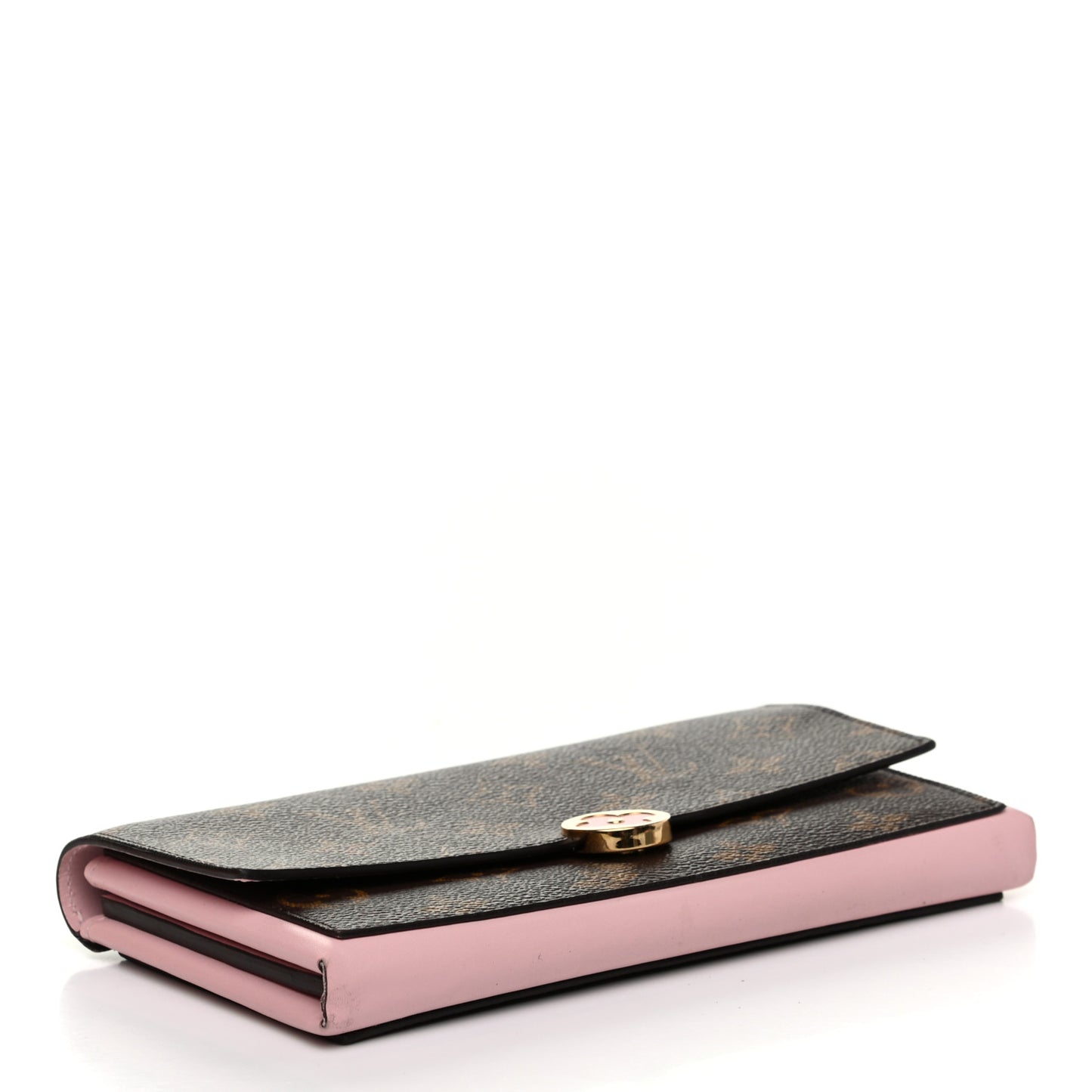 Monogram Flore Wallet Rose Ballerine