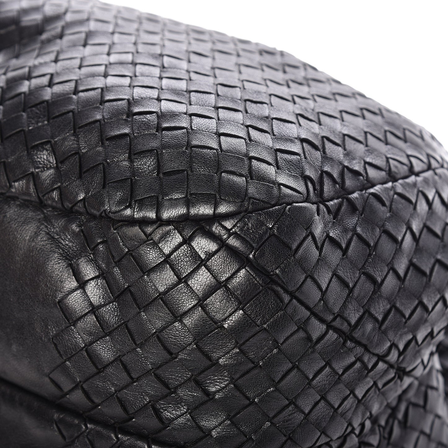 Nappa Intrecciato Large Campana Black