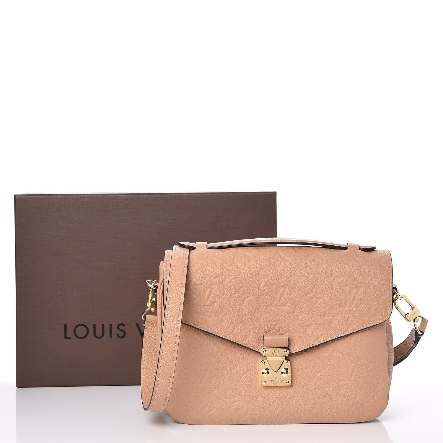 Louis Vuitton Empreinte Pochette Metis Papyrus 9 of 9