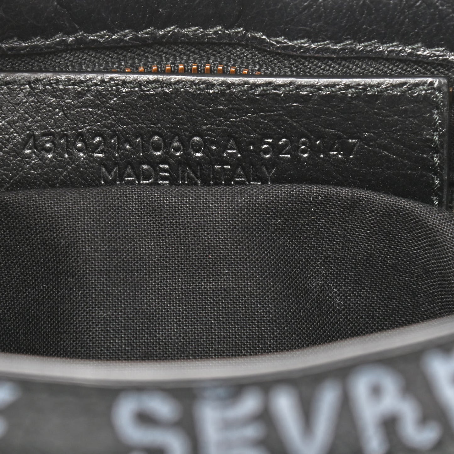 Agneau Graffiti All Over Classic Hardware S City Black Multicolor