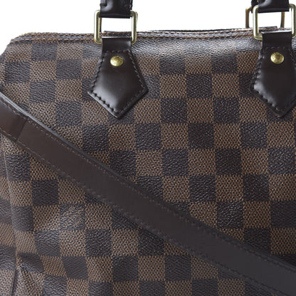 Louis Vuitton Damier Ebene Speedy Bandouliere 25 10 of 11