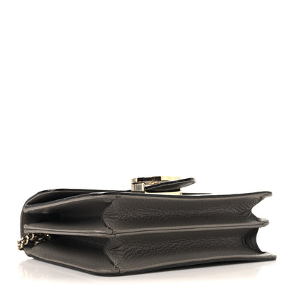 Gucci Dollar Calfskin Small Interlocking G Shoulder Bag Loess 3 of 10