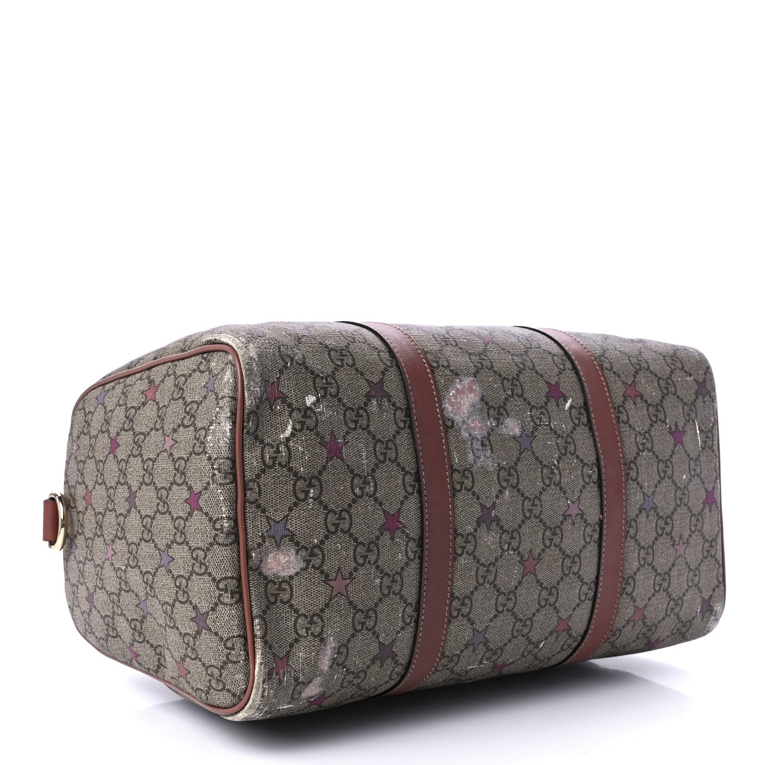 Gucci GG Supreme Stars Medium Joy Boston Pink 3 of 15