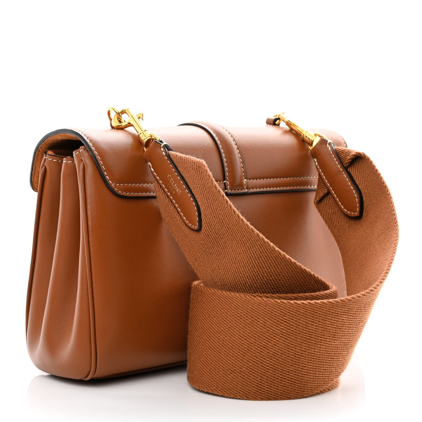 Smooth Calfskin Teen 16 Crossbody Bag Soft Tan