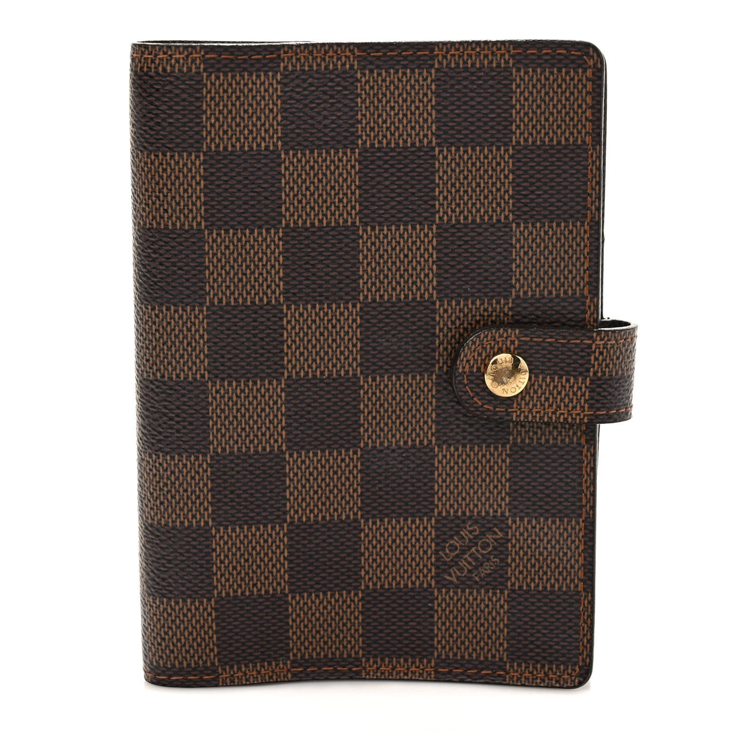 Damier Ebene Small Ring Agenda Cover