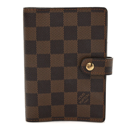 Louis Vuitton Damier Ebene Small Ring Agenda Cover 1 of 6