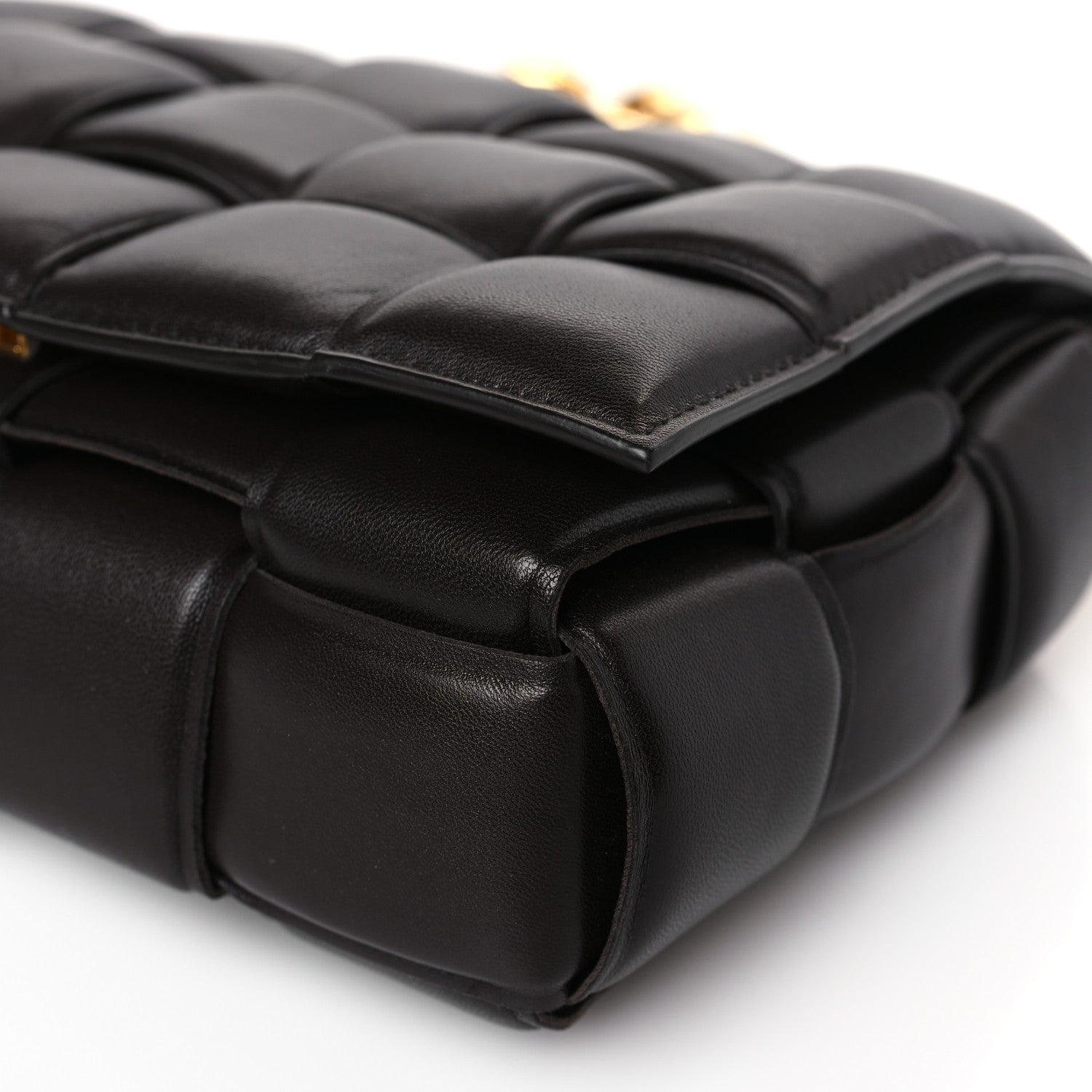 Bottega Veneta Nappa Maxi Intreccio Padded Cassette Crossbody Bag Fondant 9 of 9