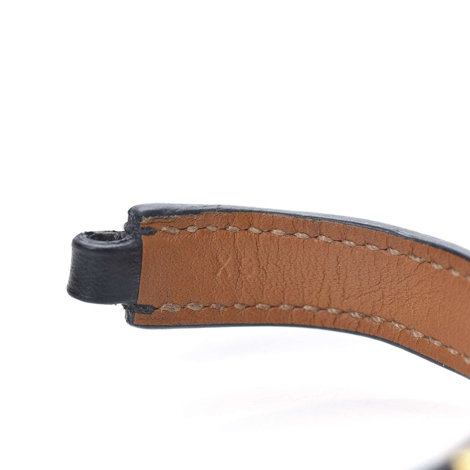 Hermes Chamonix Rivale Double Tour Bracelet XS Black 5 of 6