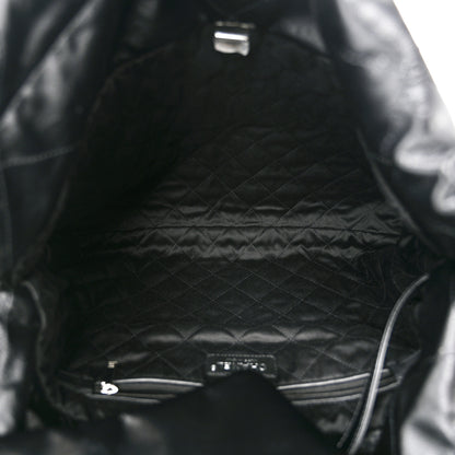 Chanel Shiny Calfskin Quilted Chanel 22 Black 6 of 11