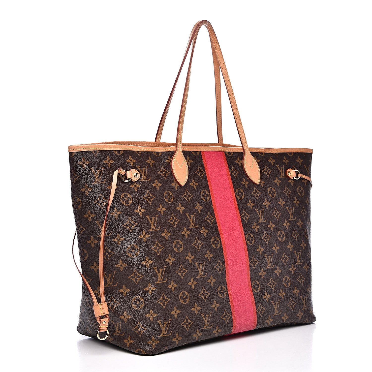 Louis Vuitton Monogram My LV Heritage Neverfull GM Red Magenta 3 of 20