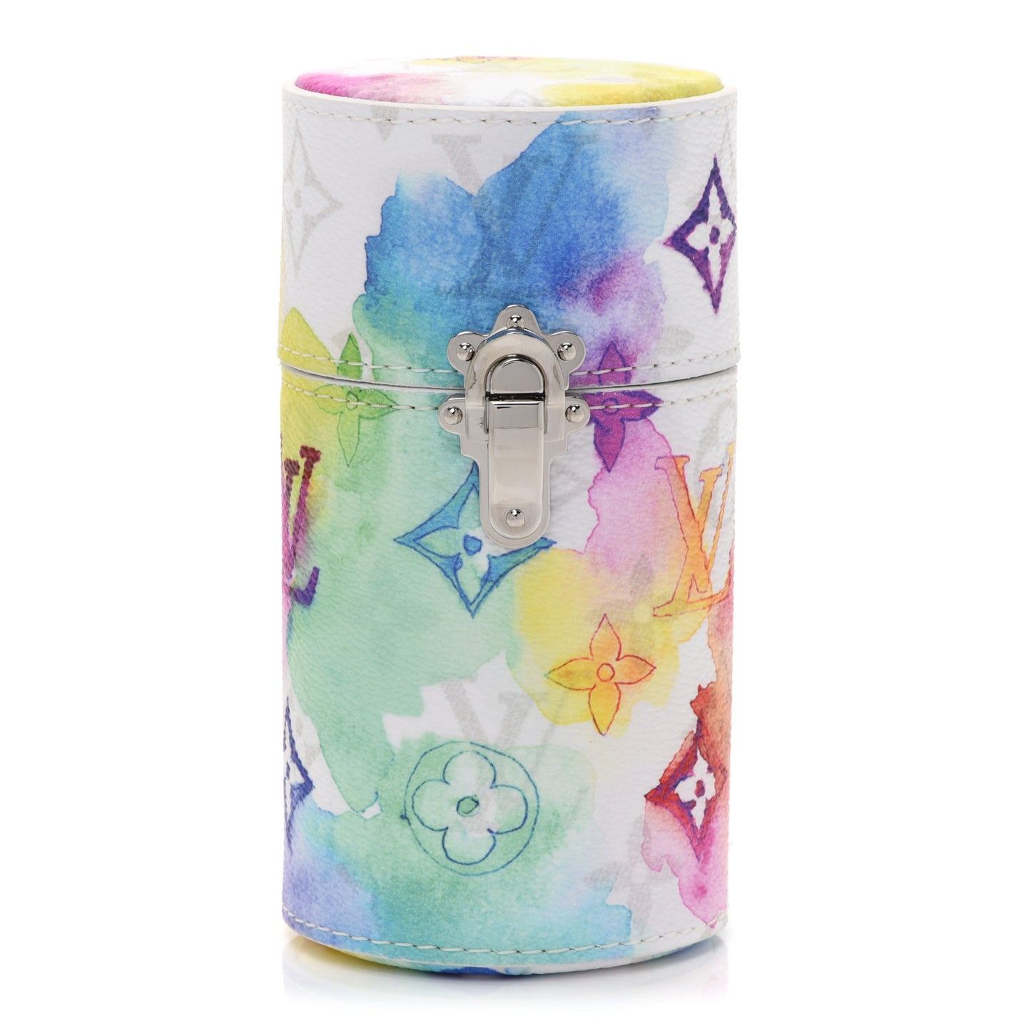 Monogram Watercolor 100ML Travel Case Multicolor