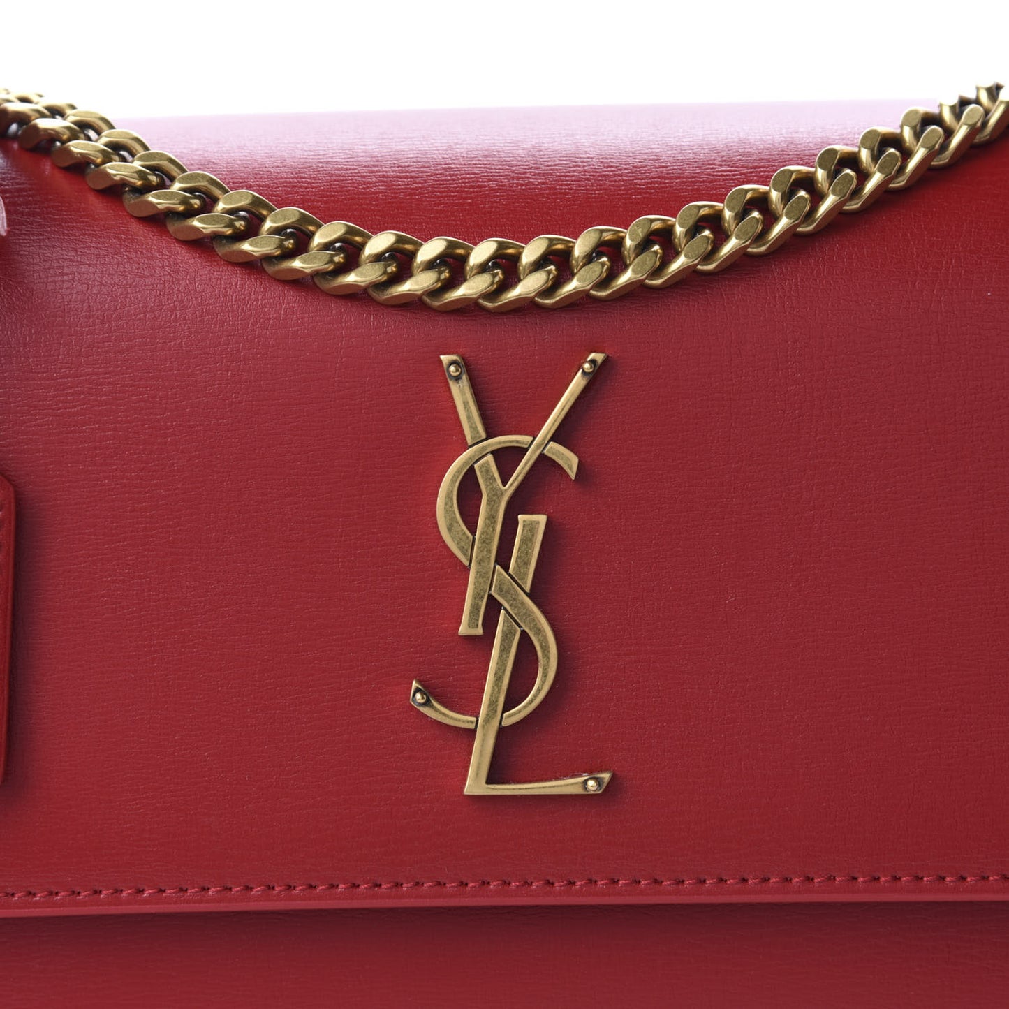Calfskin Medium Monogram Sunset Rouge Eros