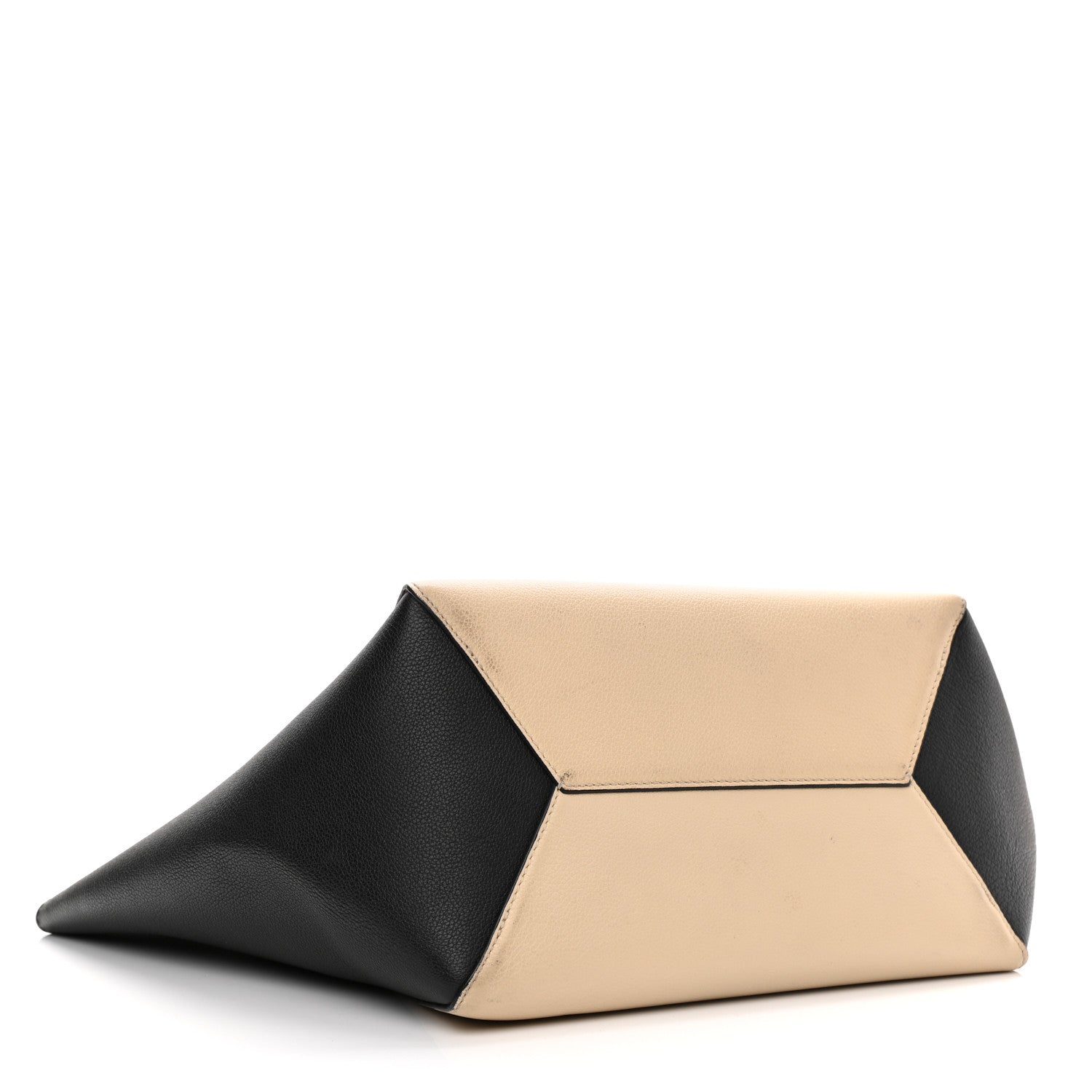 Louis Vuitton Calfskin Lockme Cabas Vanille Black 4 of 13
